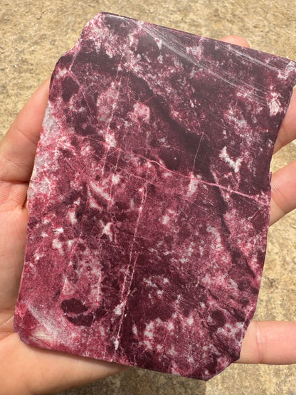 Thulite Slab 209g