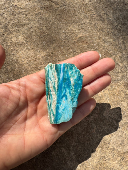 Peruvian Blue Opalina Slab 31g