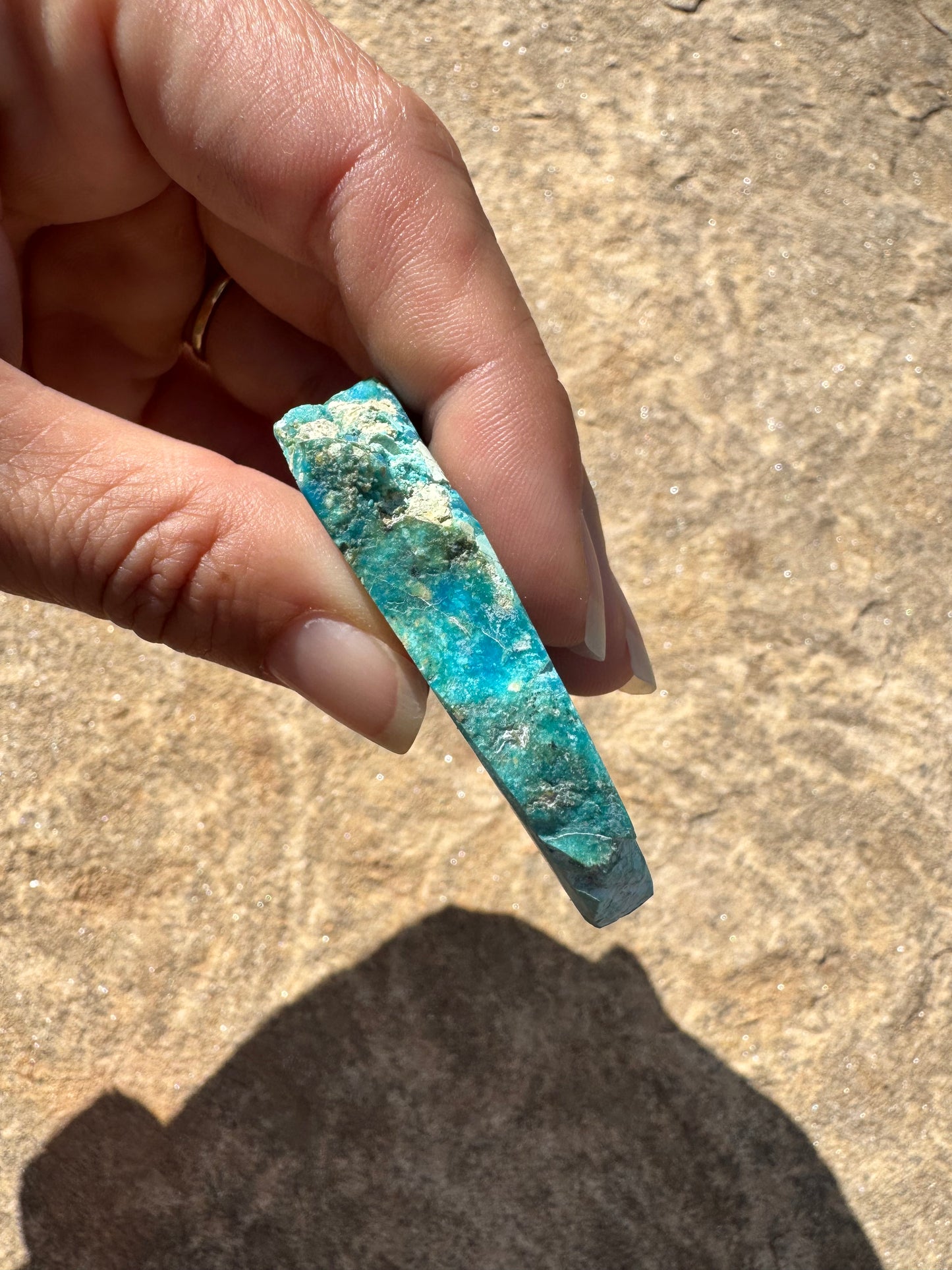 Peruvian Blue Opalina Slab 24g