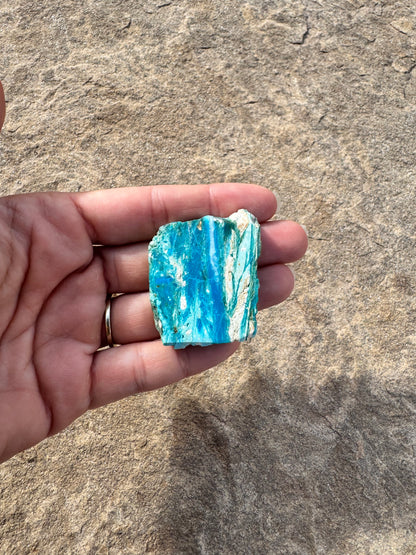 Peruvian Blue Opalina Slab 17g