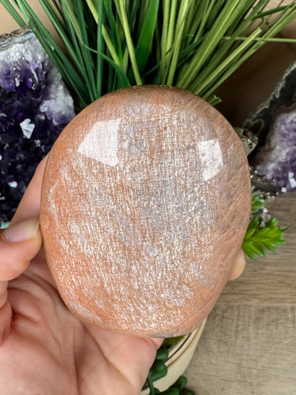 Peach Moonstone Freeform 3.8in