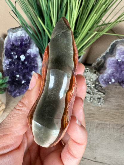 Polychrome Jasper Flame 3.64in