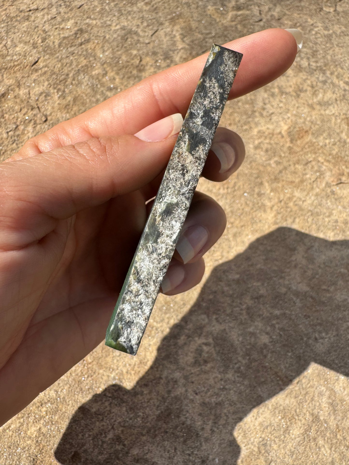 Canadian Nephrite Jade Slab 97g