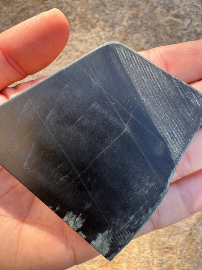 Australian Black Jade Slab 77g