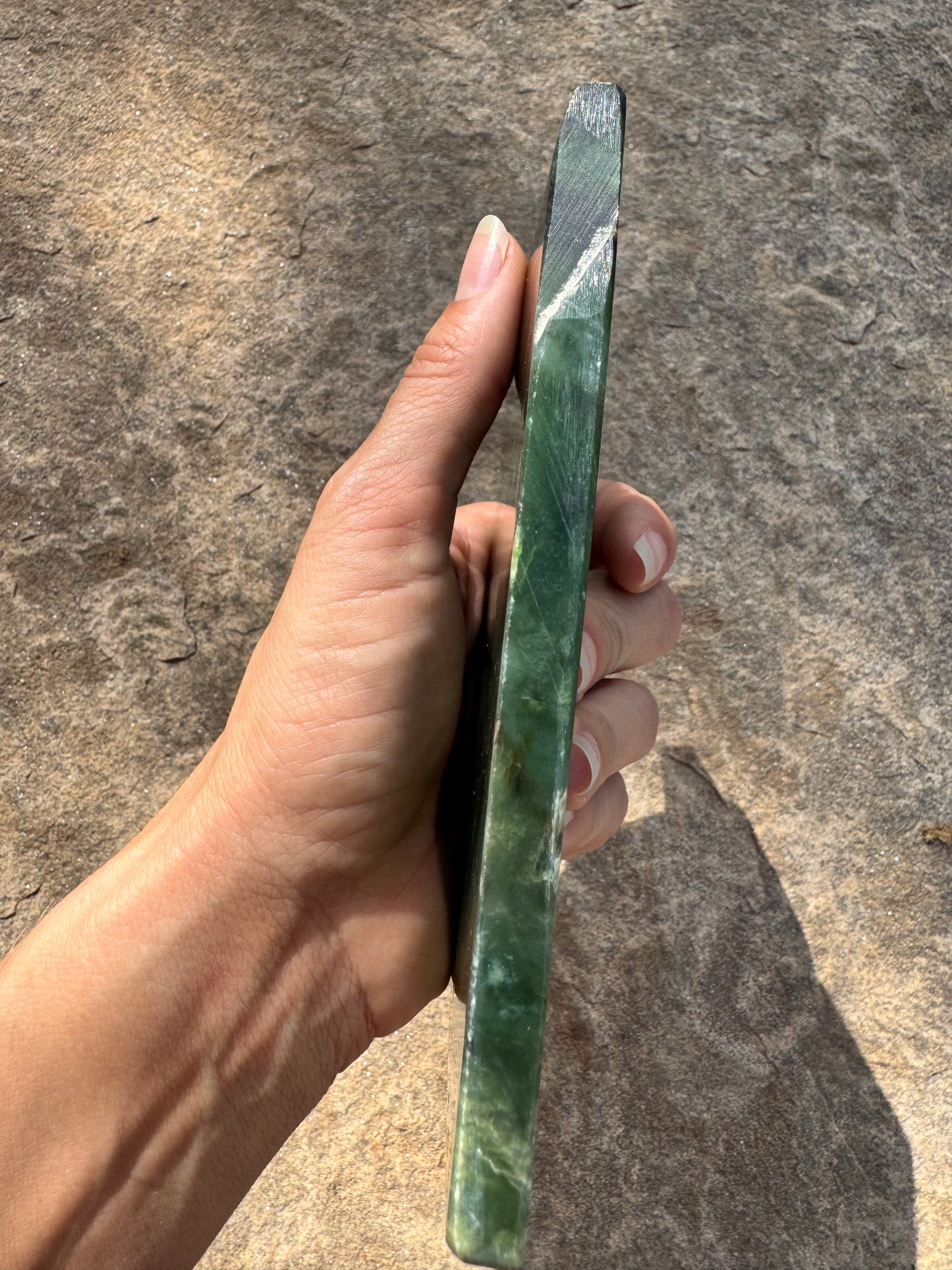 Canadian Nephrite Jade Slab 287g