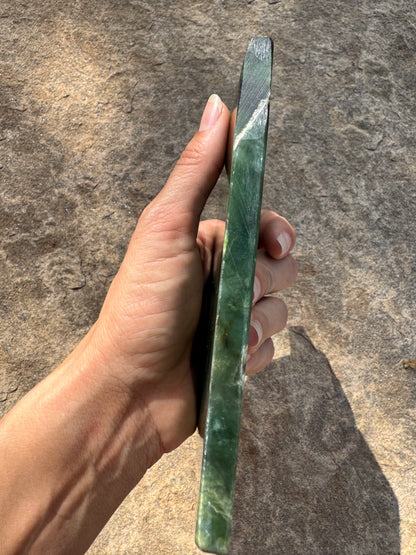 Canadian Nephrite Jade Slab 287g