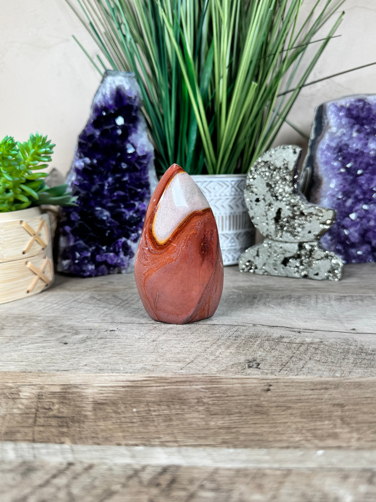 Polychrome Jasper Flame 3.81in
