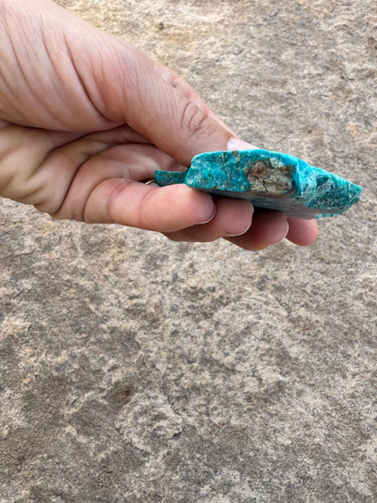 Blue River Chrysocolla Slab 57g