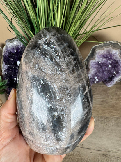 Black Moonstone Freeform 5.39in