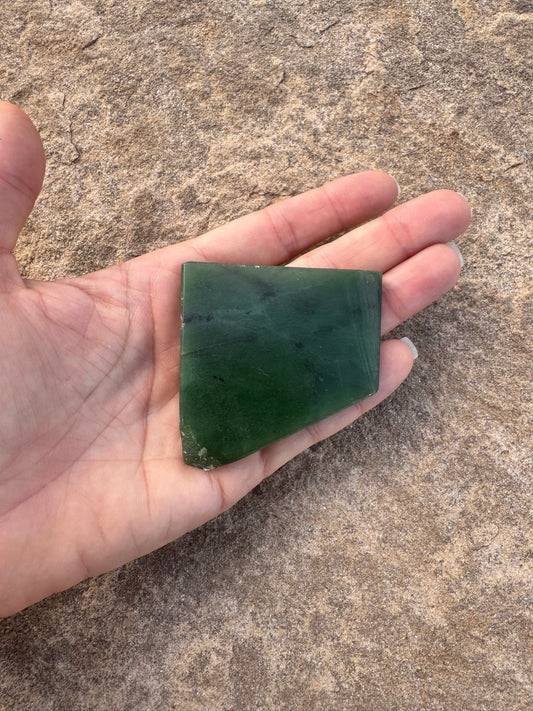 Canadian Nephrite Jade Slab 51g