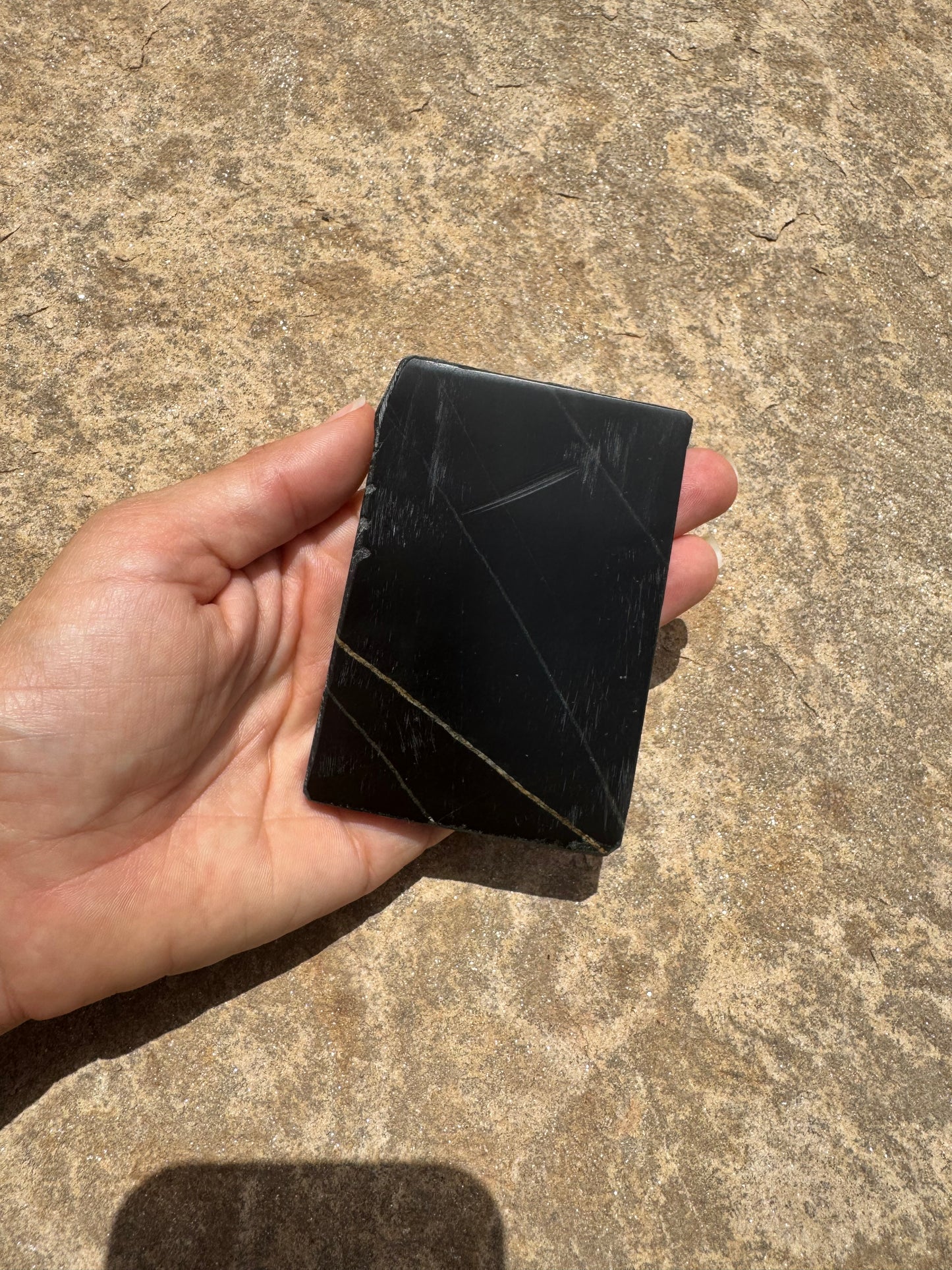 Australian Black Jade Slab 134g