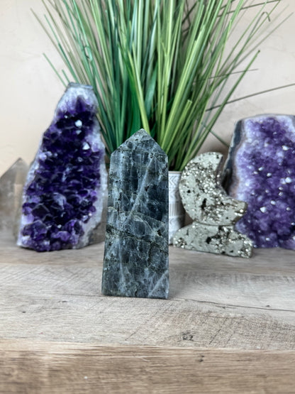 Sunset Labradorite Tower 4.8in
