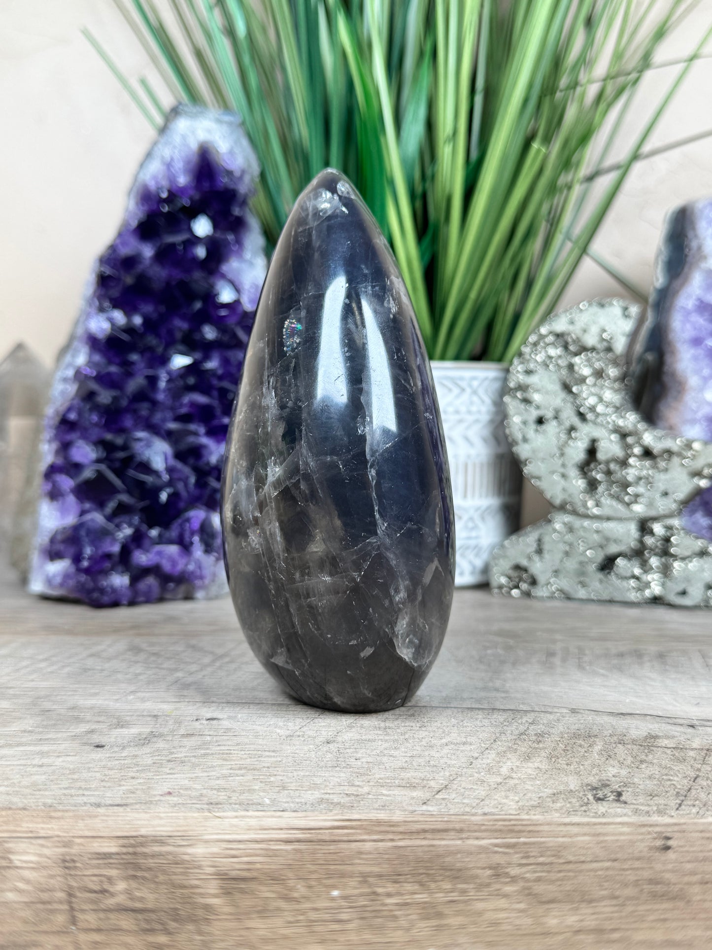 Smoky Quartz Freeform 128mm/5.04in