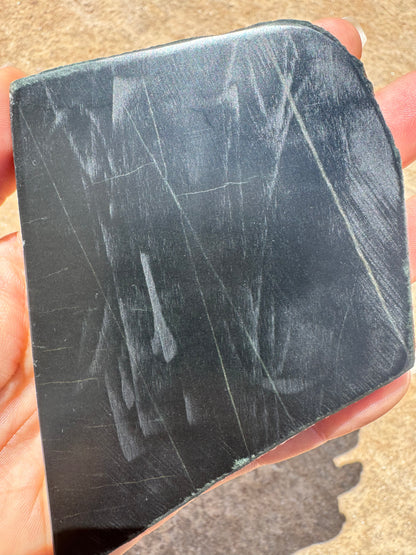 Australian Black Jade Slab 142g