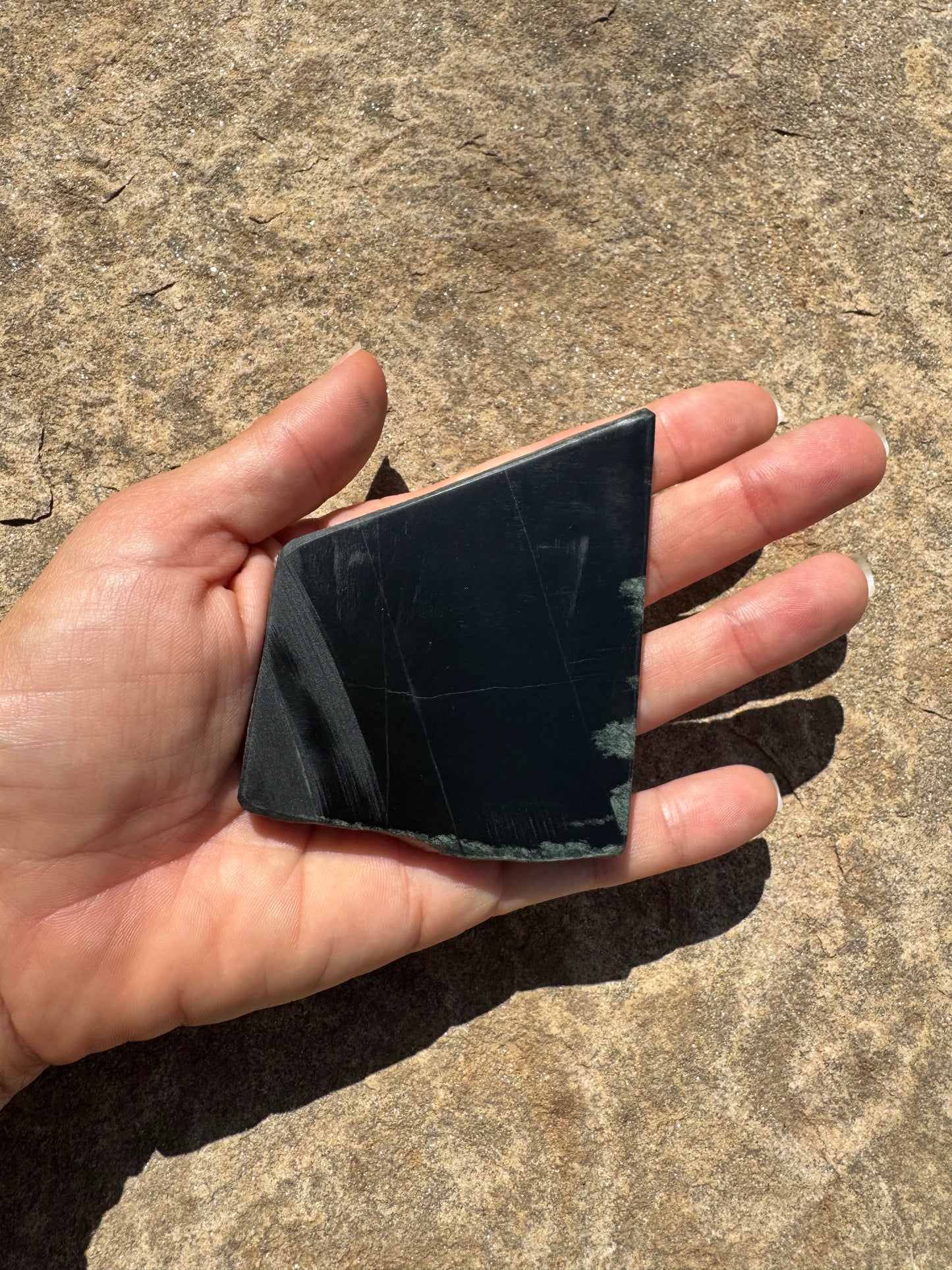 Australian Black Jade Slab 86g