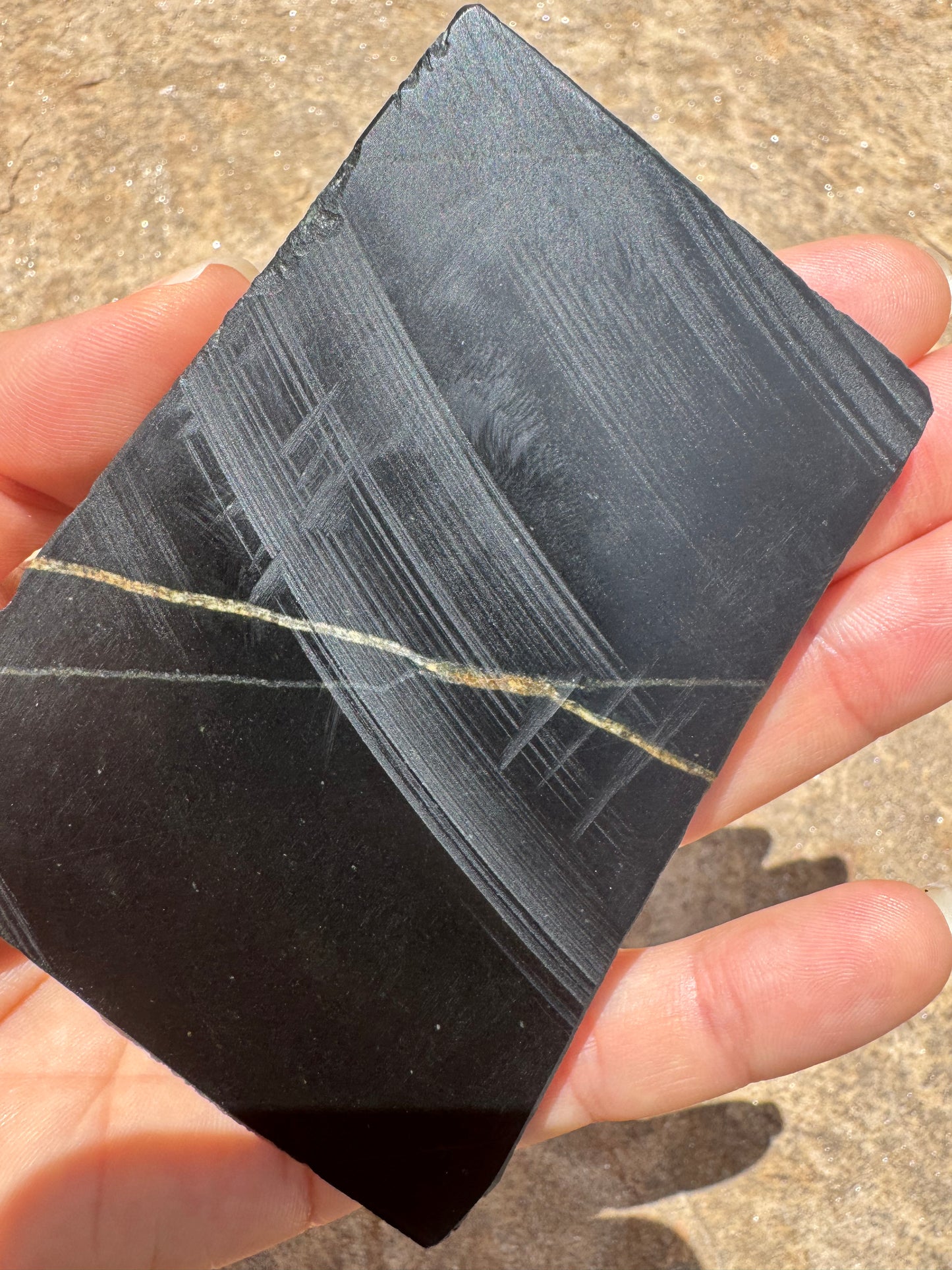 Australian Black Jade Slab 138g