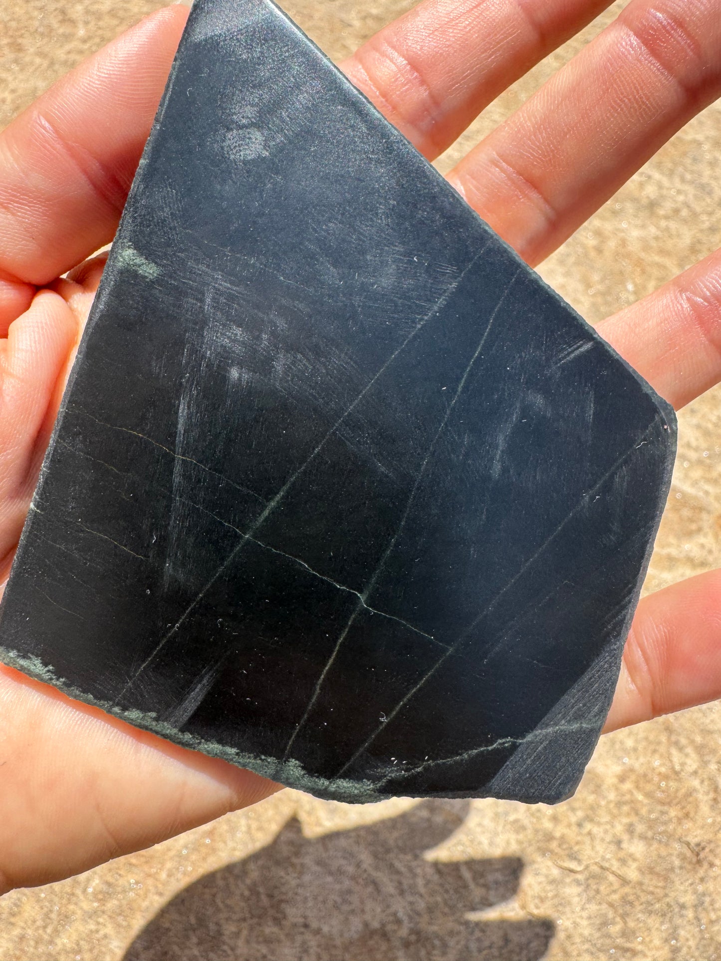 Australian Black Jade Slab 117g