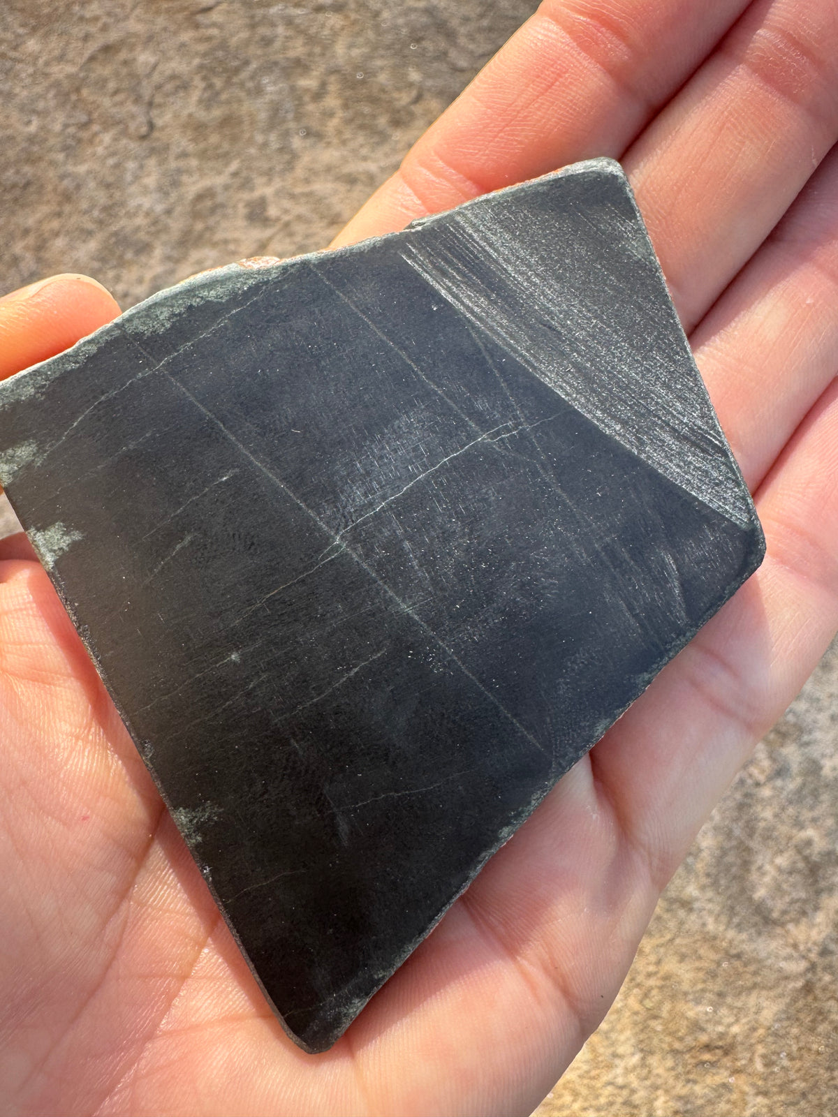 Australian Black Jade Slab 77g