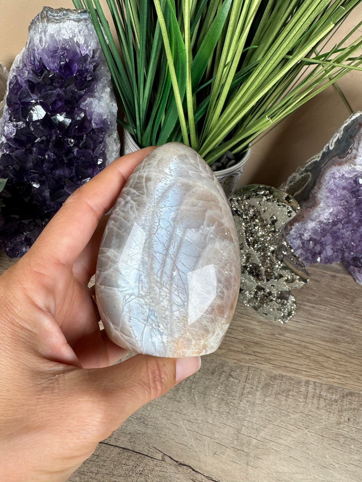 Black Moonstone Freeform 3.5in