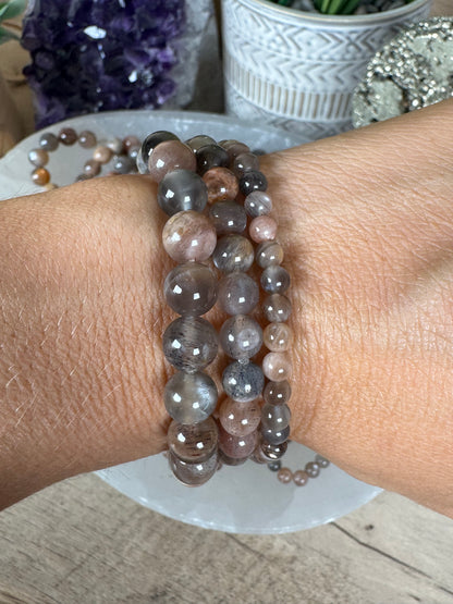 Skeletal Moonstone Bracelet
