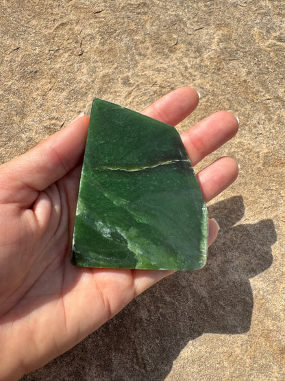 Canadian Nephrite Jade Slab 83g