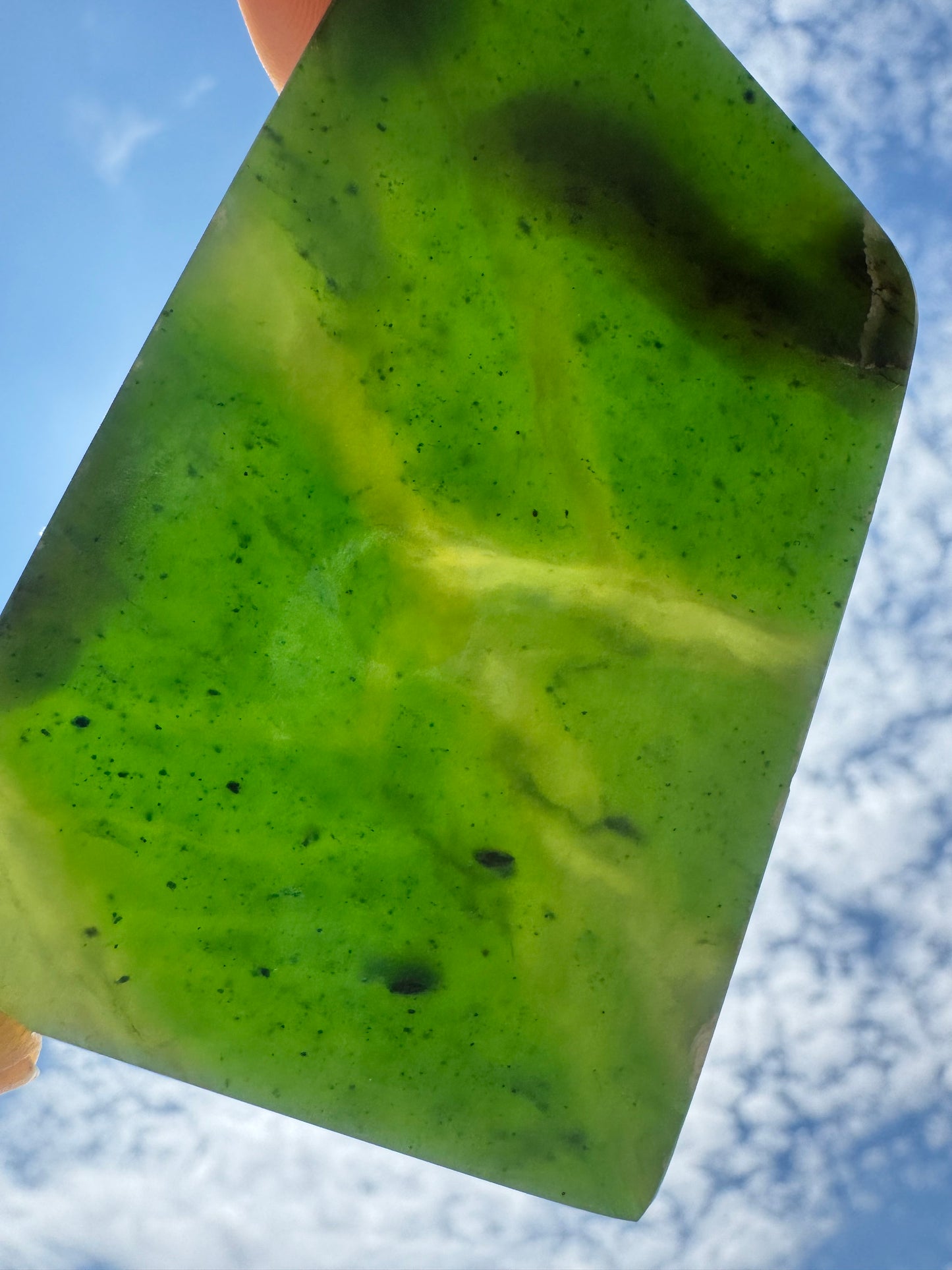 Canadian Nephrite Jade Slab 60g