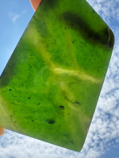 Canadian Nephrite Jade Slab 60g