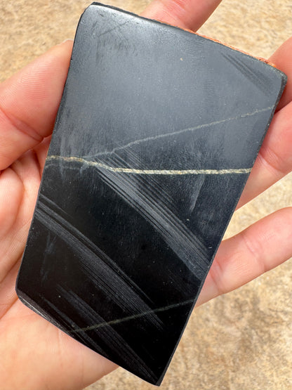 Australian Black Jade Slab 123g