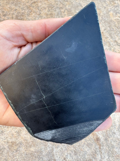 Australian Black Jade Slab 129g