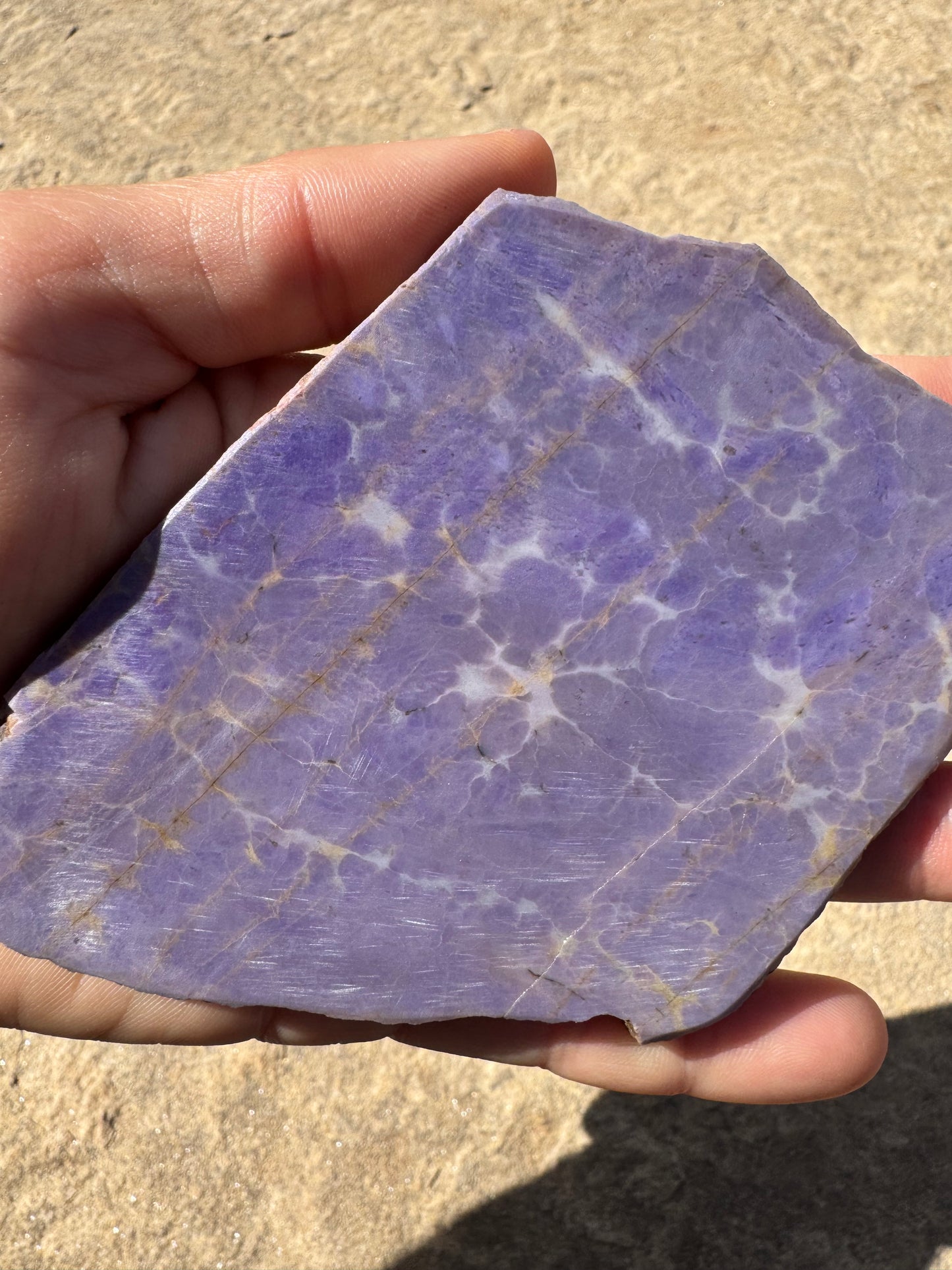Turkish Purple Jade Slab 125g
