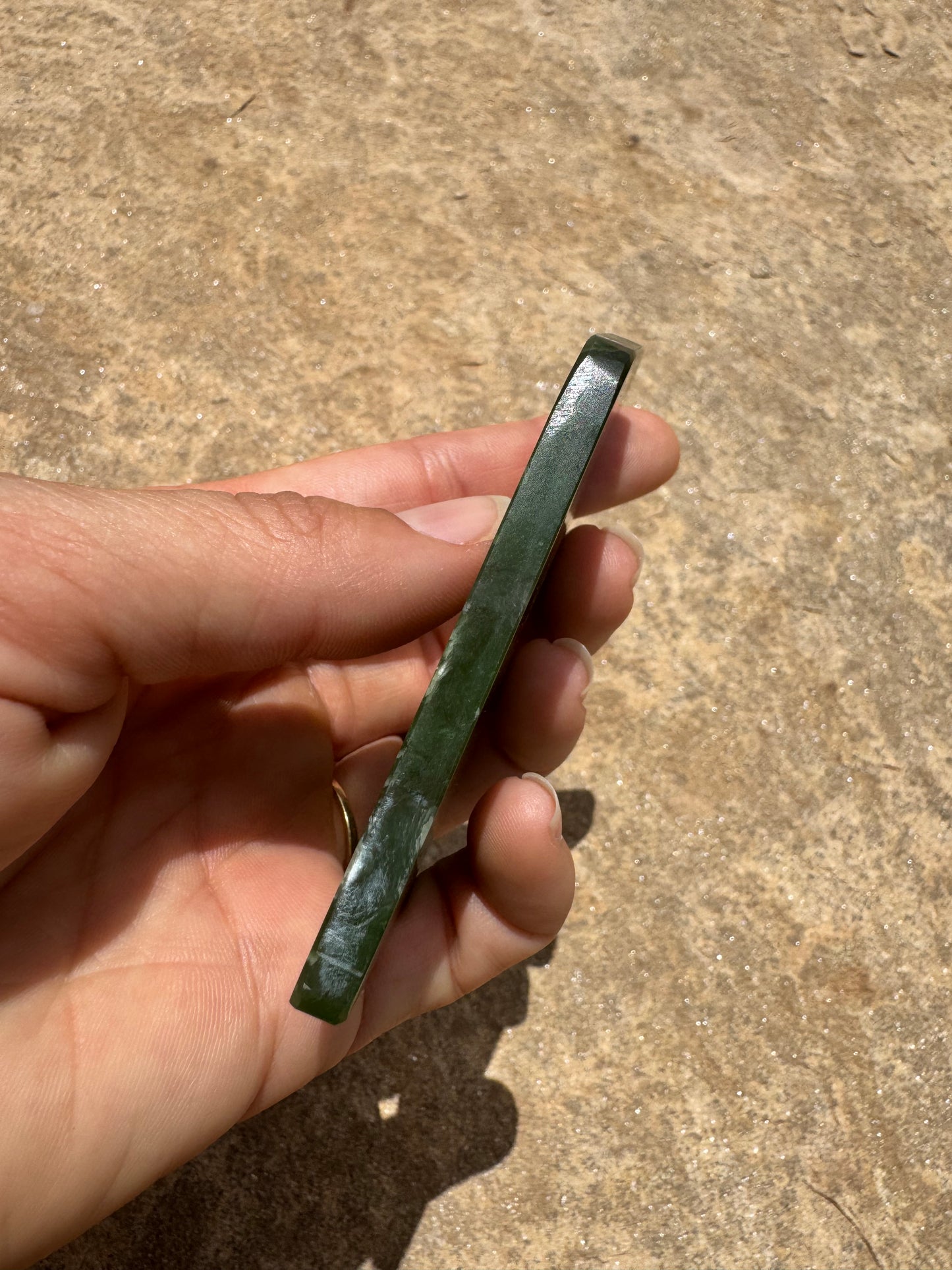 Canadian Nephrite Jade Slab 60g