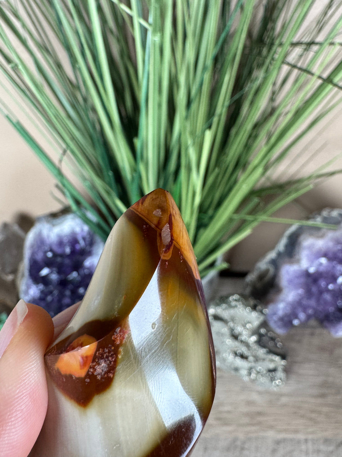 Polychrome Jasper Flame 5in