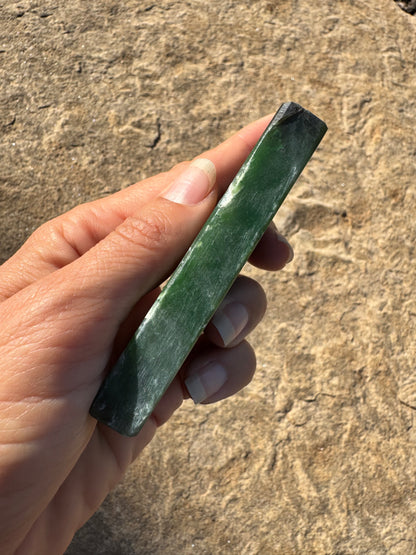 Canadian Nephrite Jade Slab 118g