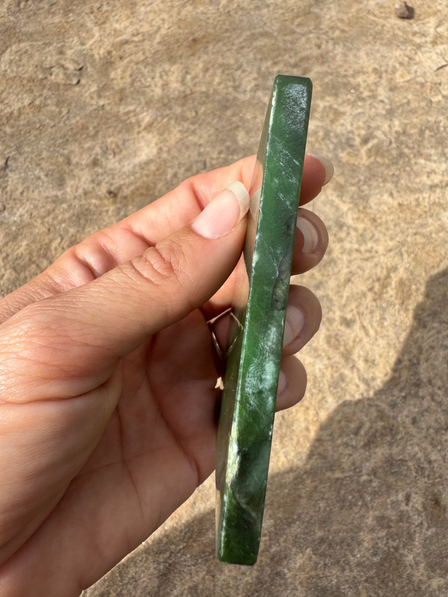 Canadian Nephrite Jade Slab 76g