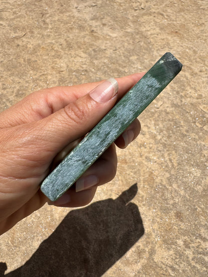 Canadian Nephrite Jade Slab 135g