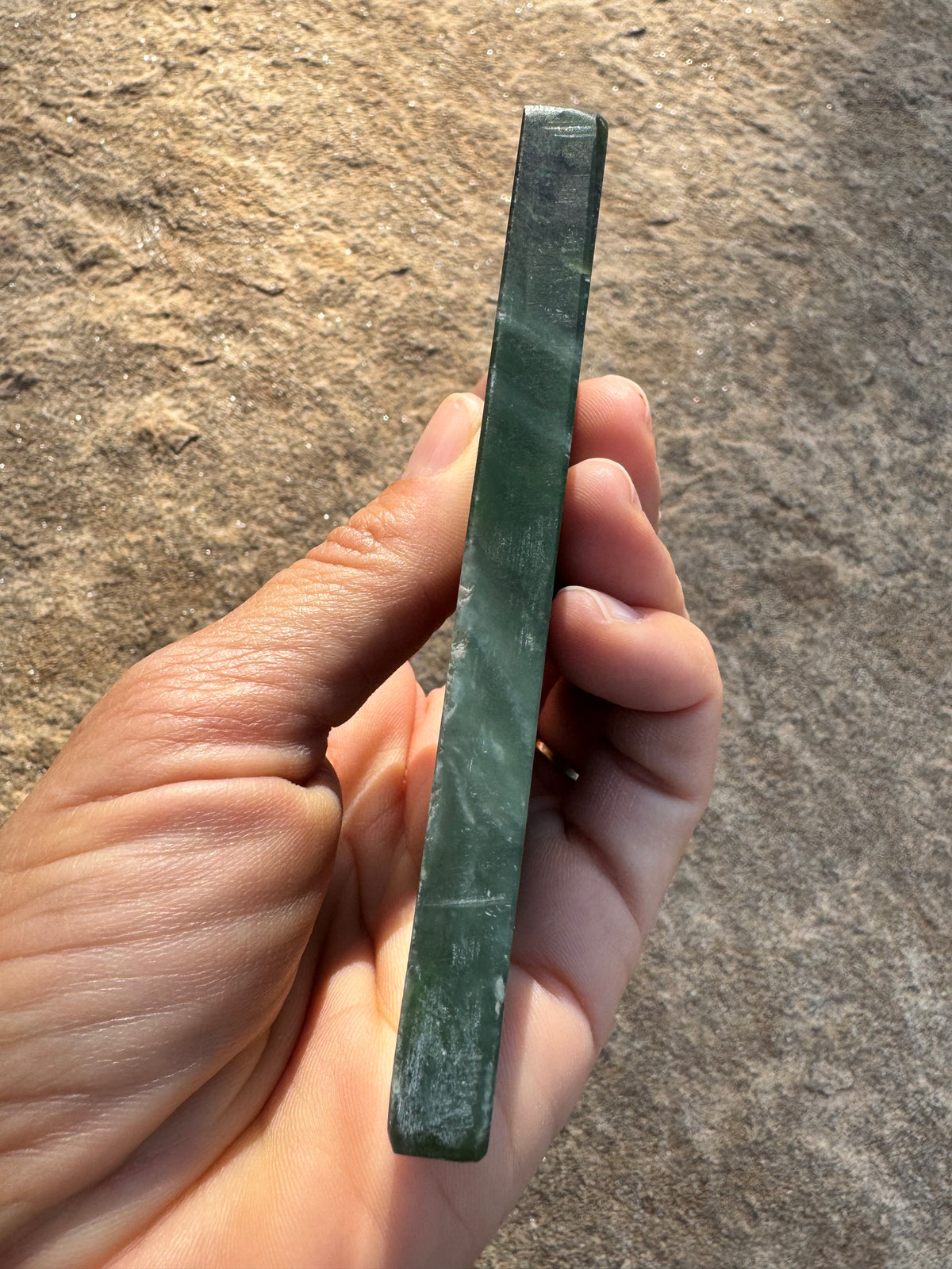 Canadian Nephrite Jade Slab 155g