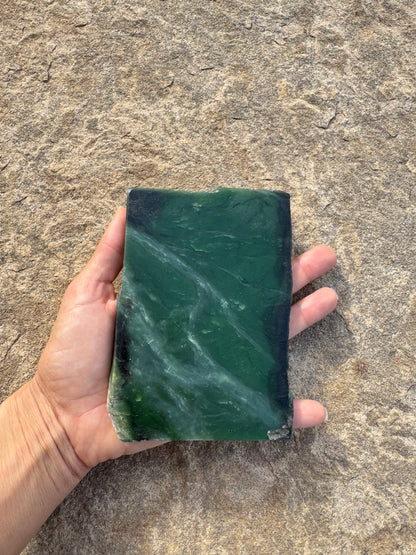 Canadian Nephrite Jade Slab 292g