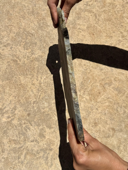 XL Golden Flash Labradorite Polished Slab 1154g