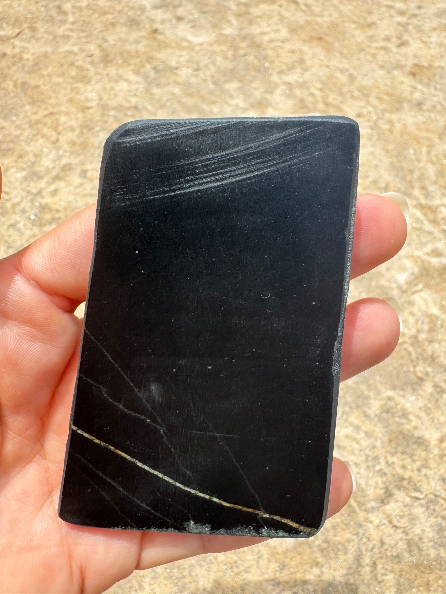 Australian Black Jade Slab 119g
