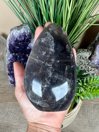 Smoky Quartz Freeform 128mm/5.04in