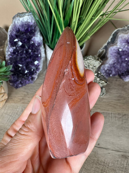 Polychrome Jasper Flame 3.81in