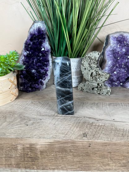 Polished Sunset Labradorite Freeform 381g