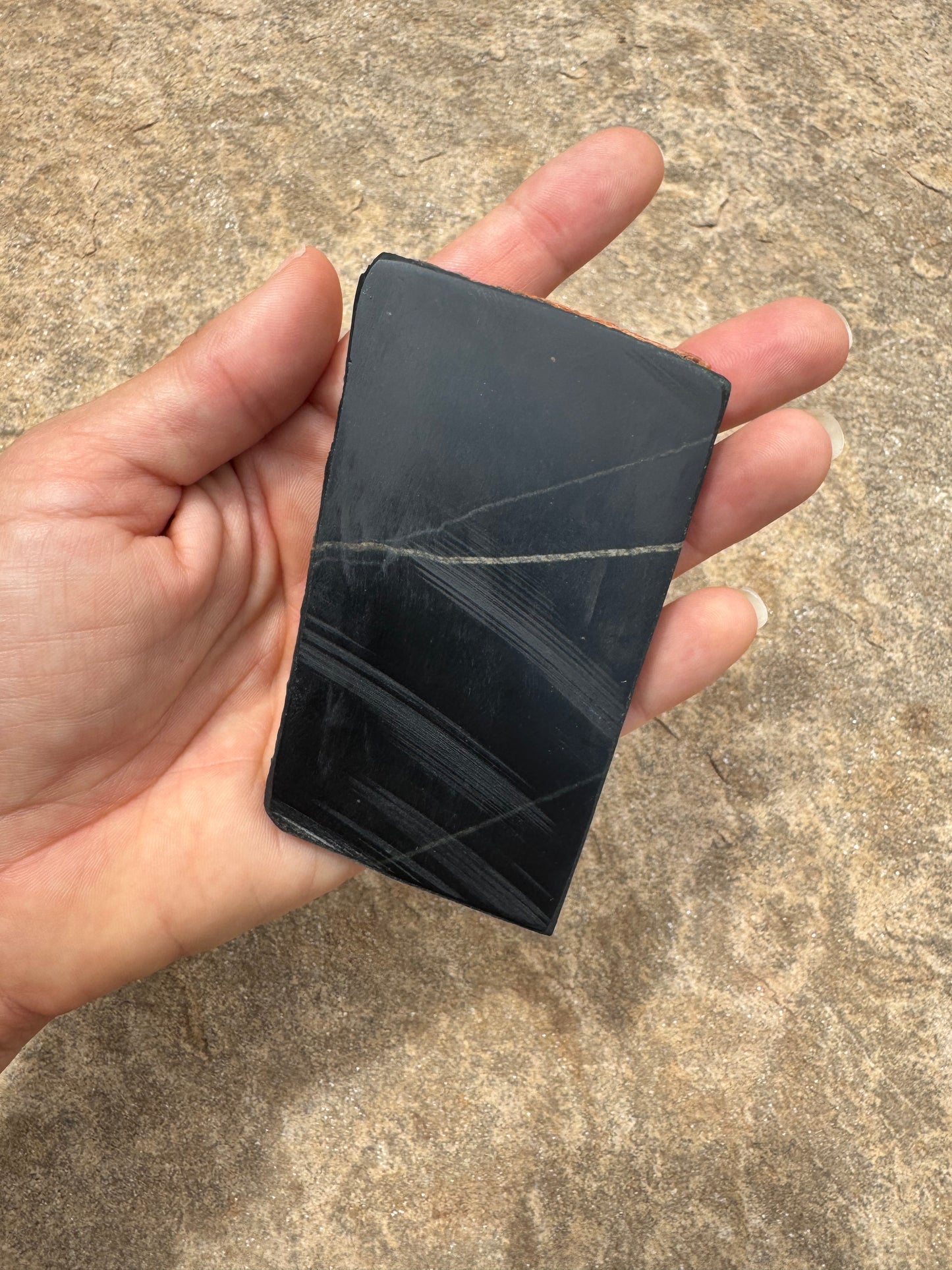 Australian Black Jade Slab 123g