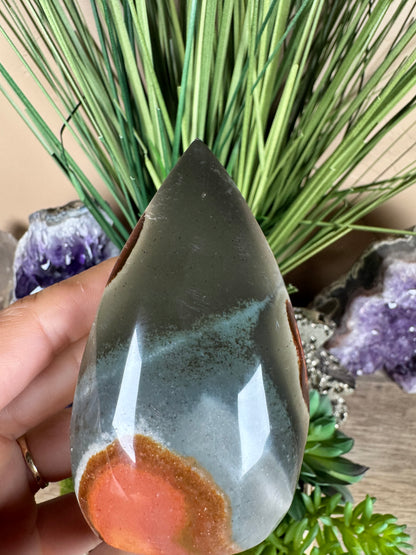Polychrome Desert Jasper Flame 3.5in