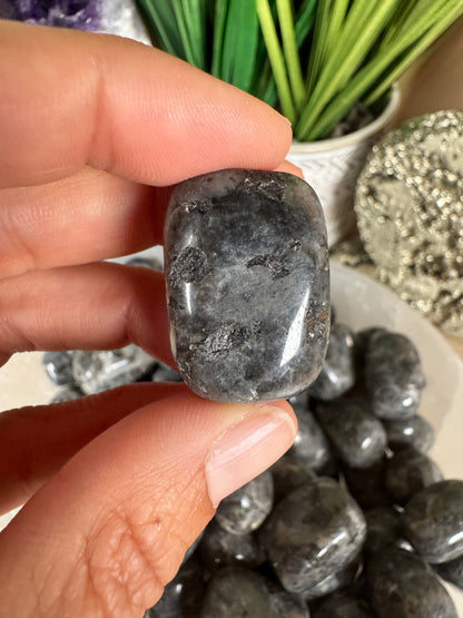 Larvikite Tumble