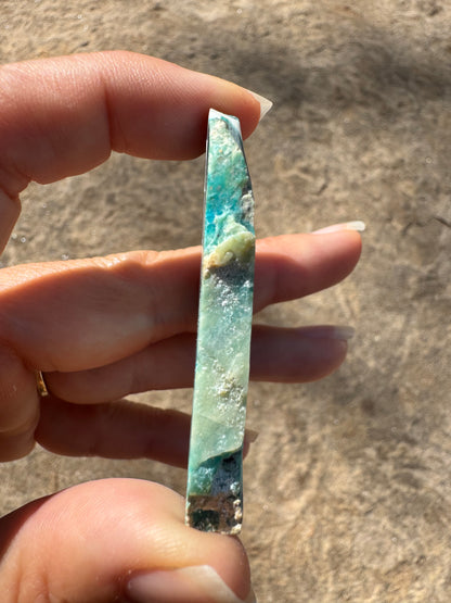 Peruvian Blue Opalina Slab 17g
