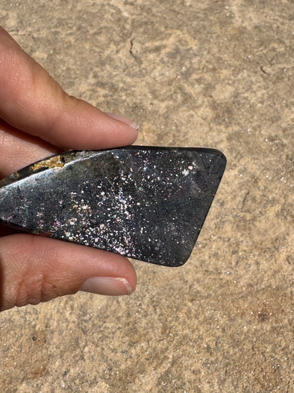 Bloodshot Iolite Sunstone Slab 20g
