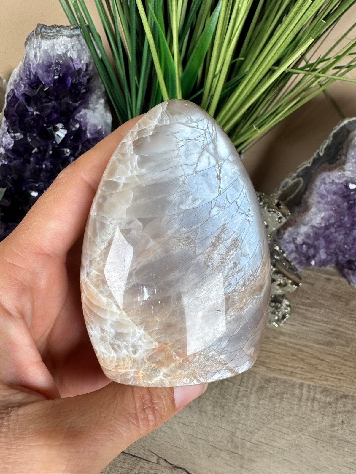 Black Moonstone Freeform 3.5in