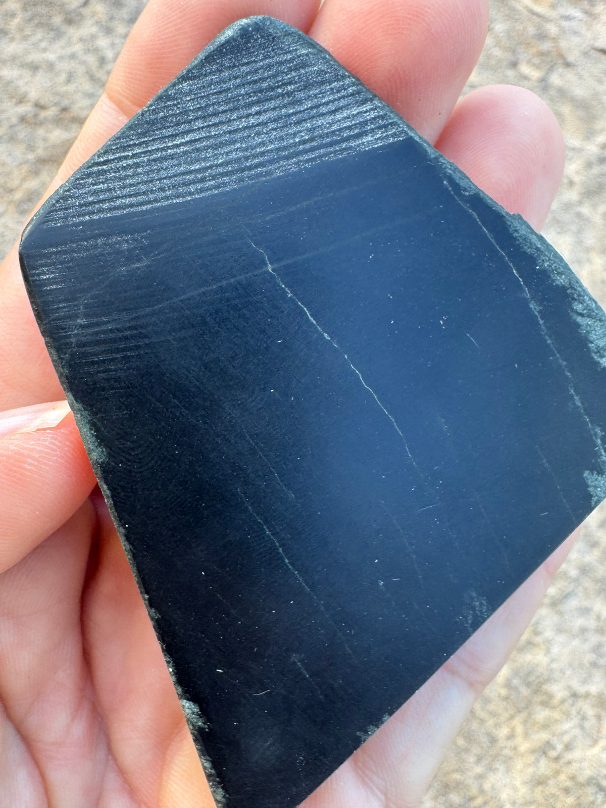 Australian Black Jade Slab 55g