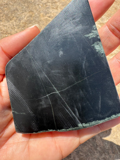 Australian Black Jade Slab 105g